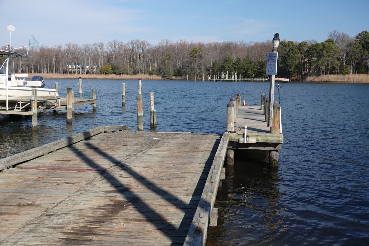 Boat Ramp before construction